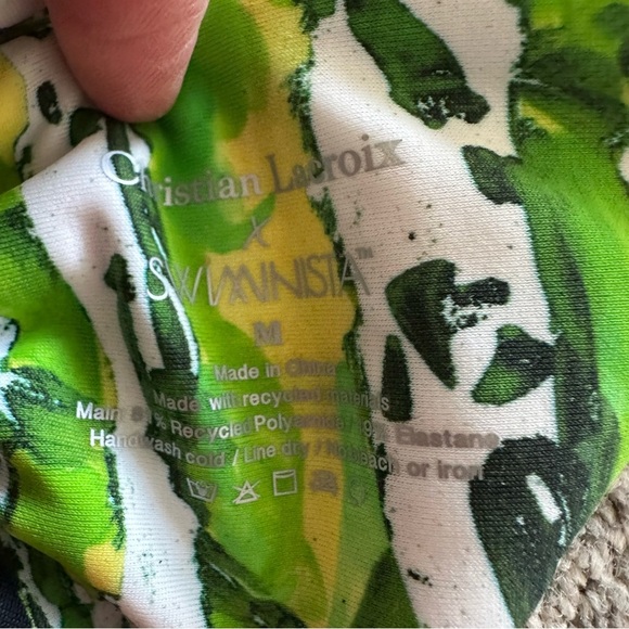 Christian LaCroix x Swiminista Limited Edition Manaos‎ Swim Bottoms Size Medium - Picture 3 of 4